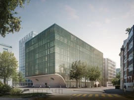 Le nouveau bâtiment de recherche du département des sciences biomédicales de l'université devrait un jour ressembler à ça.