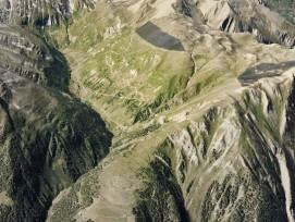 Visualisation du projet redimensionné de Grengiols-Solar en Valais.