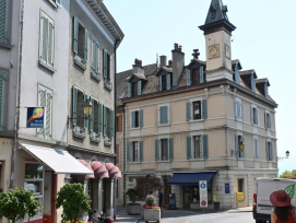 Rénovation du bâtiment néoclassique de la Ville de Nyon à la rue de Rive 21.