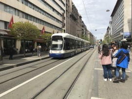 Rue de Lausanne à Genève