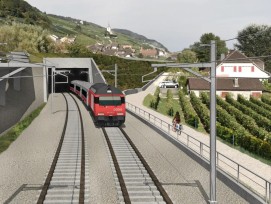 Implenia remporte un autre projet complexe d’infrastructure ferroviaire en Suisse avec le lot 2 du «tunnel de Ligerz» dans le cadre du doublement de la voie Gléresse – Douanne