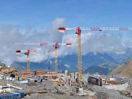 Grues altitude France 1