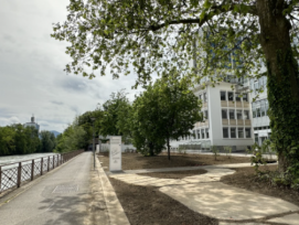 Le quartier de la Pointe Nord à Genève hébergera à terme 2'000 fonctionnaires et 1'000 visiteurs par jour. Par ailleurs de nombreux logements seront proposés, ainsi que des activités culturelles.