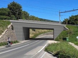 Pont Cornaux CFF