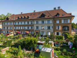 Lausanne souligne l’importance du patrimoine de sa région, en particulier les jardins emblématiques qui façonnent l’identité du quartier de la Route Aloys Fauquez.