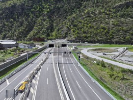 Le tunnel d'Eyholz sur l'A9 sera interdit à la circulation à quatre reprises, pour des durées de trois jours, entre fin mai et juin, afin de réaliser des tests.