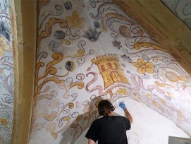 Le passé refait surface à la chapelle du Scapulaire au landeron (NE).
