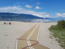 Les premiers aménagements de la plage d'Yverdon débutent. Ils visent à améliorer les accès à l’eau PMR et à rénover la place de jeux près petite plage. Des assises seront installées sur les pérées.