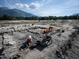 Le Bois de Finges (VS) dévoile ses trésors archéologiques au public.