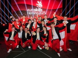 Dans six disciplines, les jeunes Suisses ont dominé la compétition des EuroSkills 2025, décrochant la médaille d’or.