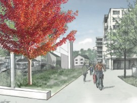 L’objectif du projet est d’accroître le confort et la sécurité des usagers de la mobilité douce tout en facilitant leurs déplacements.