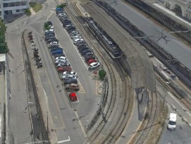 Le secteur nord de la gare de Vevey est actuellement en développement.