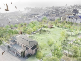 Le projet proposé par la Municipalité de Nyon met l'accent sur la conservation des éléments historiques et naturels du site.