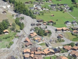 Coulée de boue au-dessus de Brienz : le bassin de rétention a été entièrement rempli lors de l’orage.