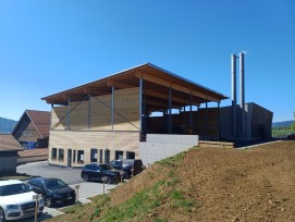 Hangar à copeaux Cernier