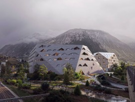 Le centre sportif devrait relier Andermatt Dorf et Andermatt Reus, tant sur le plan géographique que social, grâce à une « place de village sportive ».