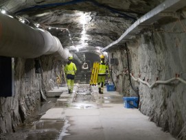 Un laboratoire de recherche hors du commun : le « BedrettoLab » de l'ETH Zurich est installé dans l'ancienne galerie de chantier du tunnel de base de la Furka.