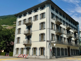 Edifié au XIXe siècle, l’Ancien Hôtel Clerc demeure l’un des bâtiments emblématiques de Martigny.