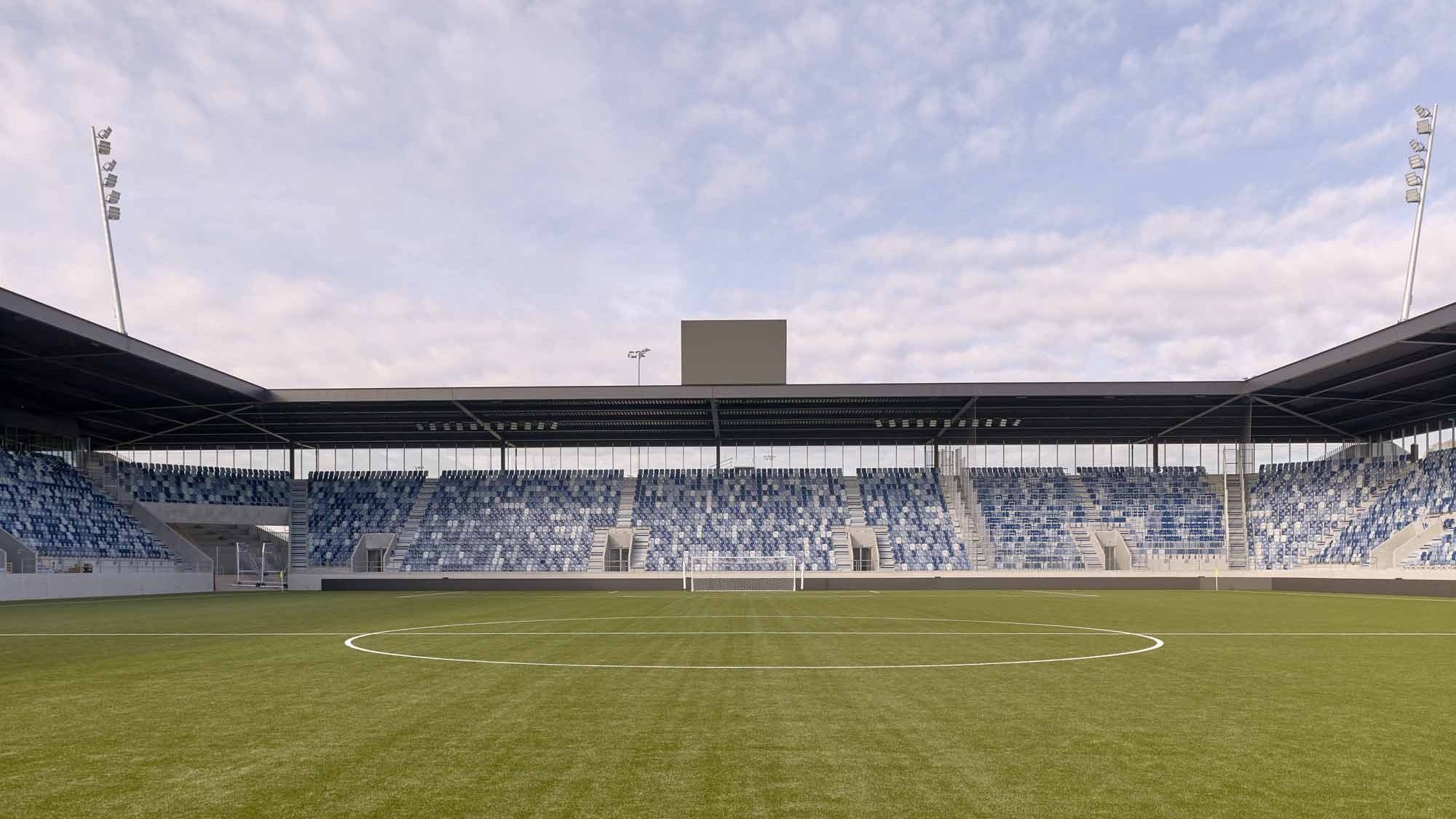 Le stade de la Tuilière à Lausanne a remporté le troisième prix.