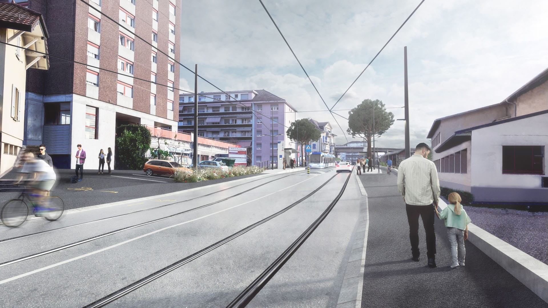 Tramway lausannois extension 1