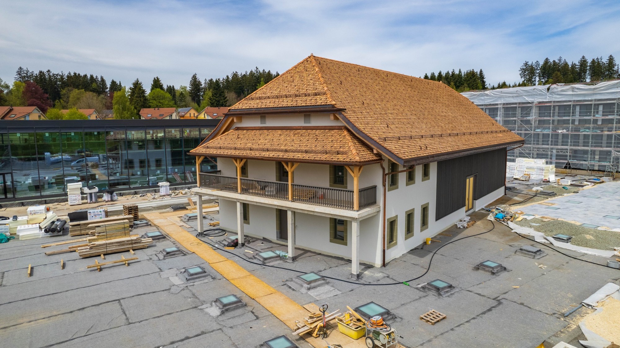 L’EHL Hospitality Business School inaugure son nouveau campus au Châlet-à-Gobet /Lausanne- ferme historique