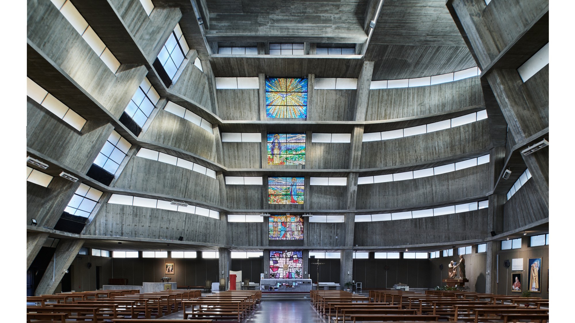 Eglise Brutaliste Rome